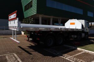 prancha extensiva roll-on roll-off